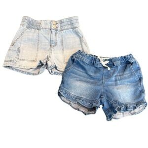 Vanilla Star Light Blue Denim Shorts